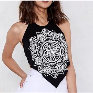 Bandanna halter top